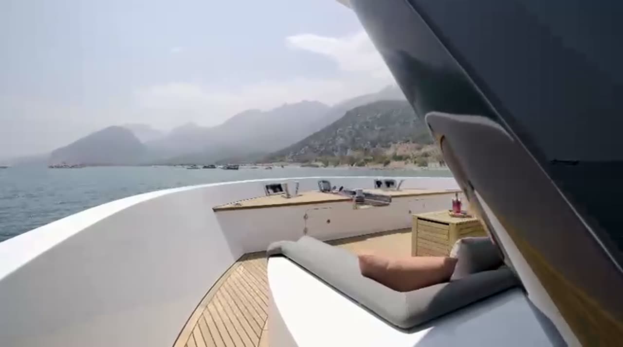 Swimming from the open platform